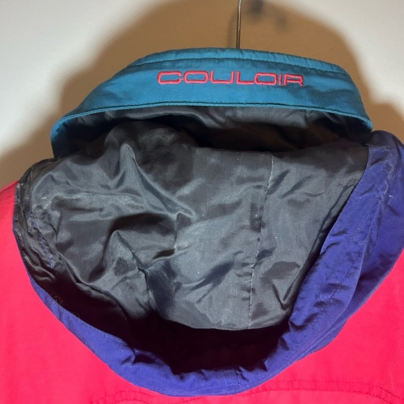 Vintage 90's Couloir multi colour ski jacket - Picture 8 of 16